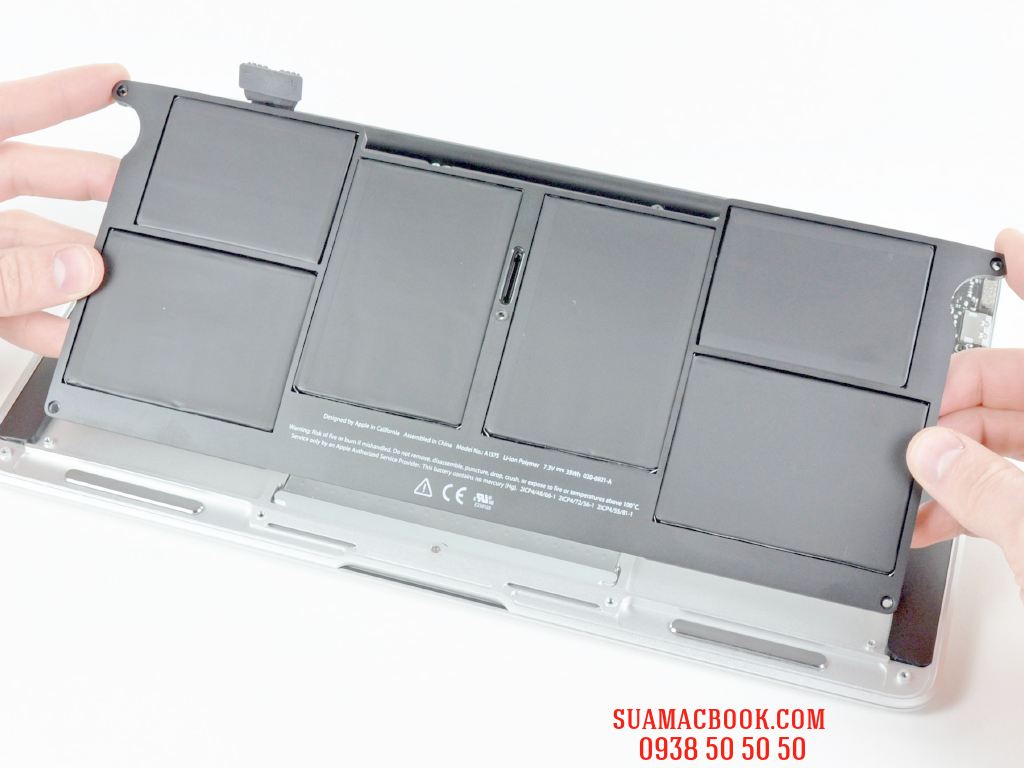 Thay Pin Macbook Air 11" 2010 A1370, A1375, Pin Macbook Air 11, Pin A1375 