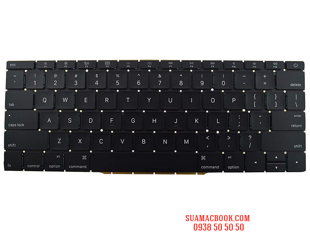 Thay Bàn Phím Macbook Pro 13 Inch NonTouchBar 2016, 2017 A1708