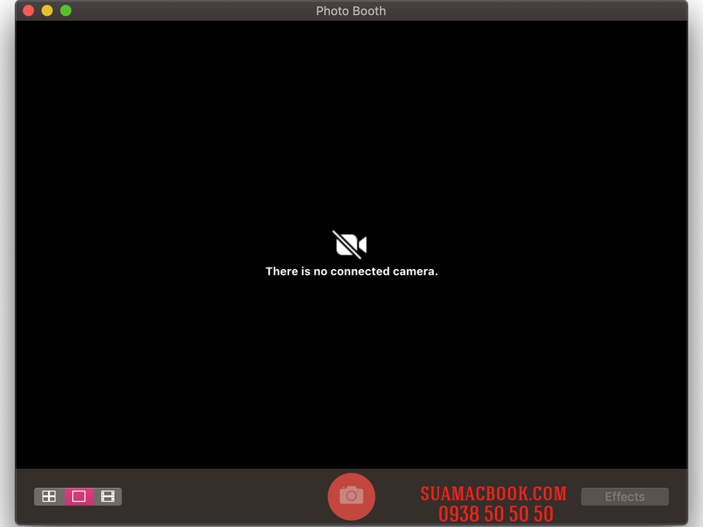 Sửa Macbook Không Nhận Camera Chuyên Nghiệp - Bảo Hành 12 Tháng