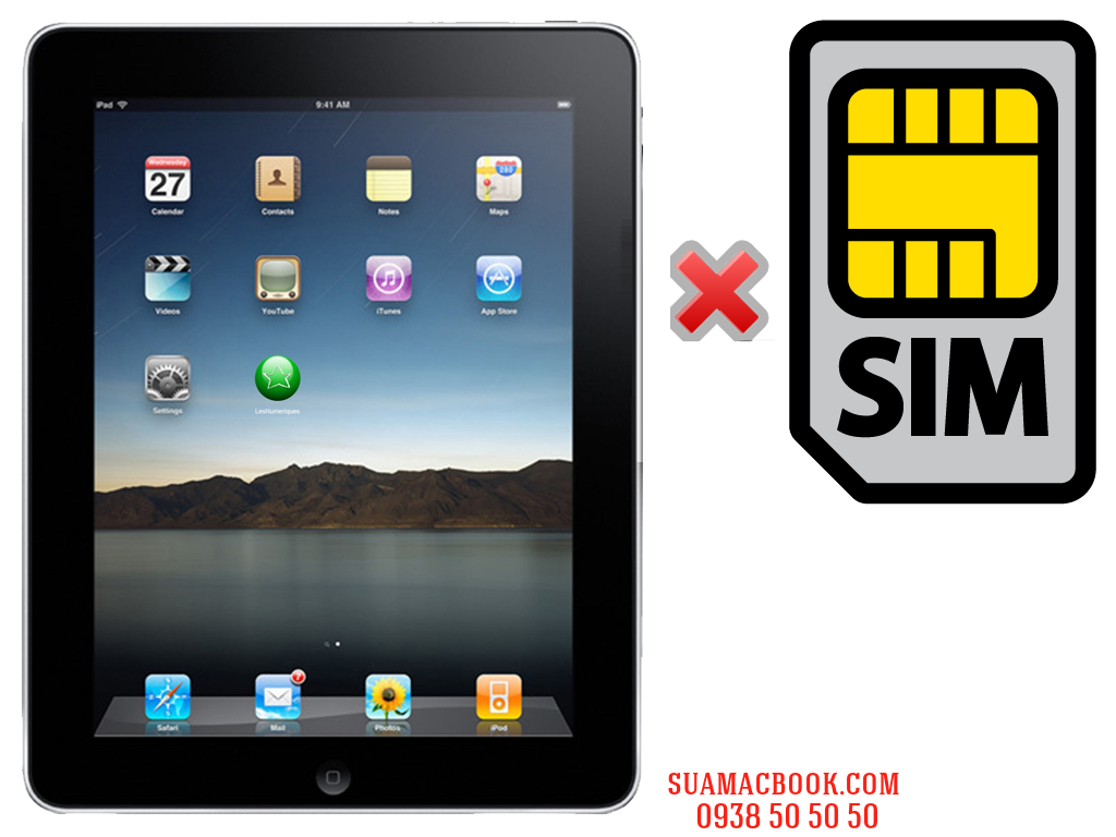 Sửa iPad 4 Không Nhận SIM, Thay Khay SIM iPad 4